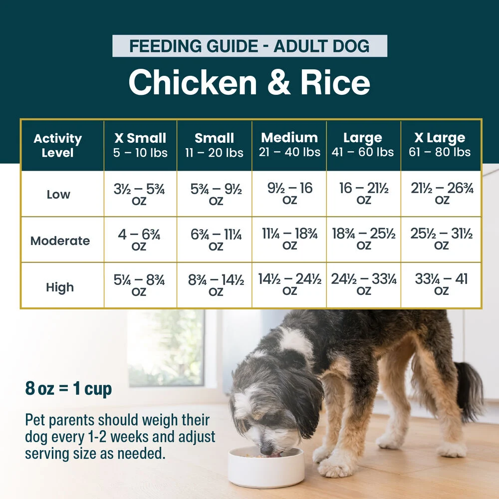 Chicken & Rice 18 oz (7 Pack) Small Box
